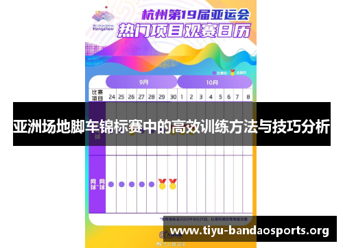 亚洲场地脚车锦标赛中的高效训练方法与技巧分析 亚洲场地脚车锦标赛中的高效训练方法与技巧分析