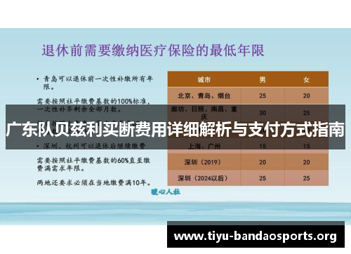 广东队贝兹利买断费用详细解析与支付方式指南